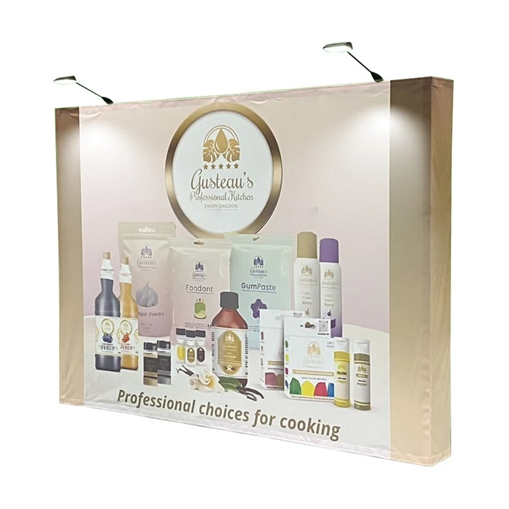 10ft Tension Fabric Exhibition Stands